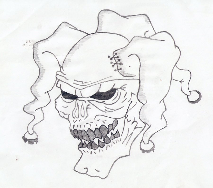 Clown Photo Drawing