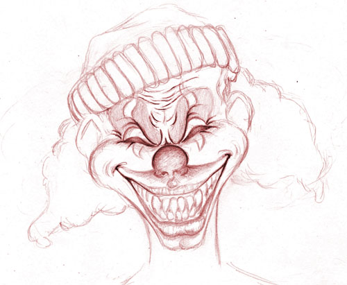 Clown Pic Drawing