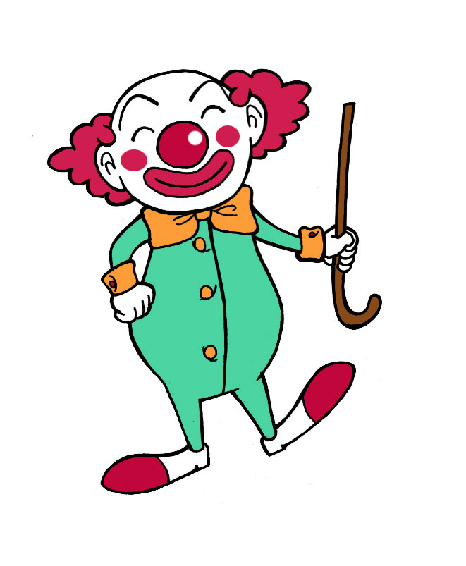 Clown Picture Drawing
