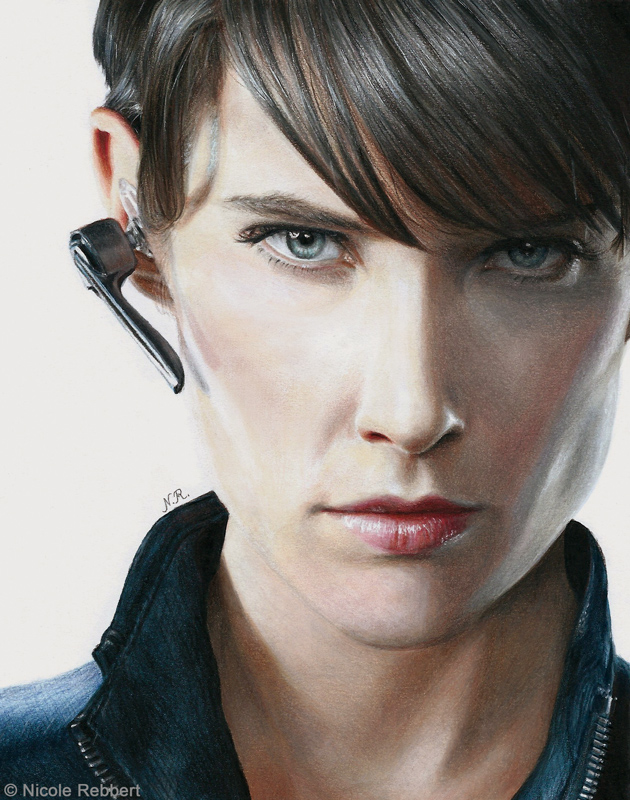 Cobie Smulders Photo Drawing