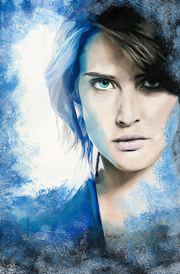 Cobie Smulders Pic Drawing