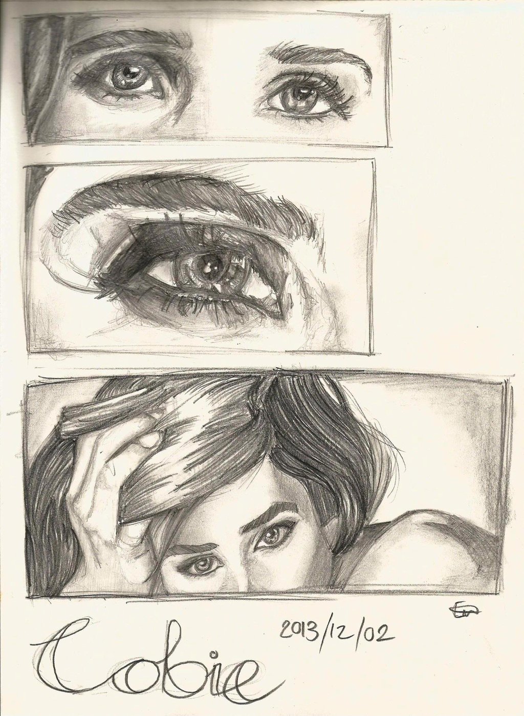 Cobie Smulders Picture Drawing