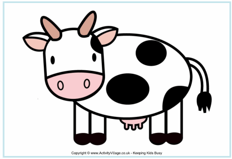 Cow Best Drawing