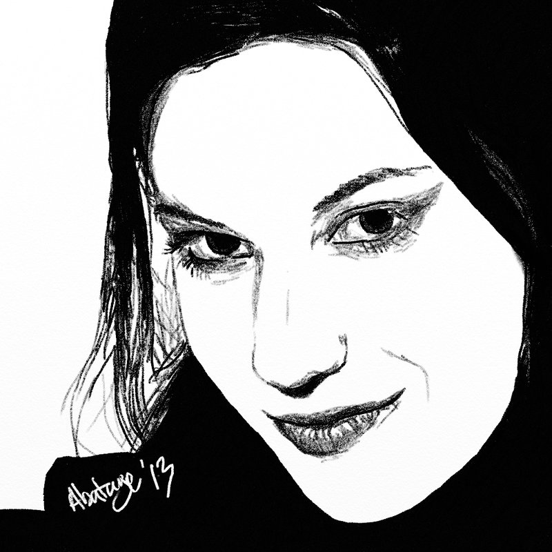 Cristina Scabbia High-Quality Drawing