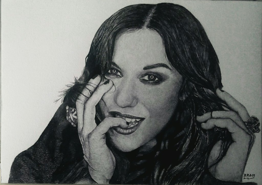 Cristina Scabbia Realistic Drawing