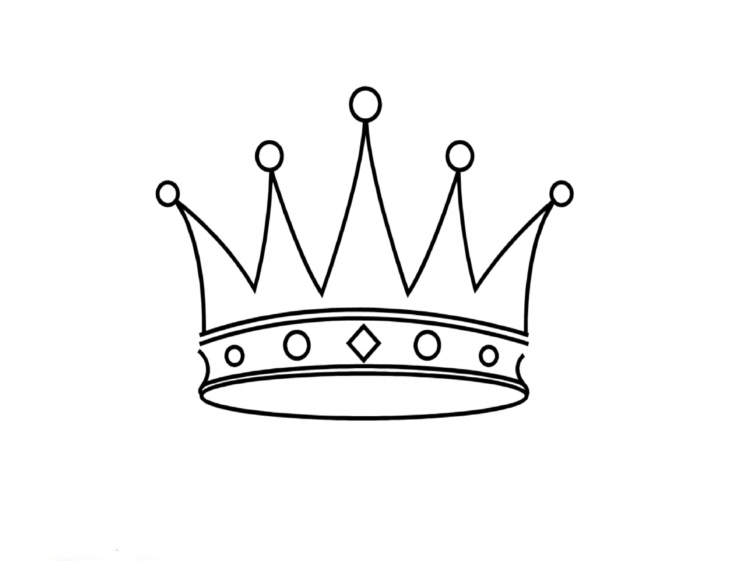 Crown High-Quality Drawing