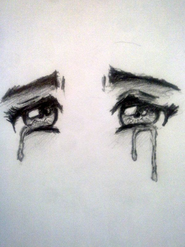 Crying Eyes Picture Drawing