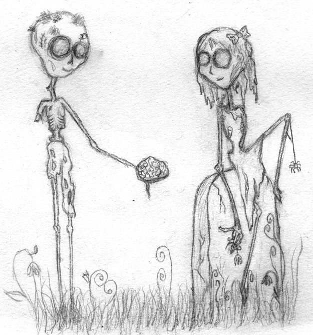 Cute Zombie Amazing Drawing