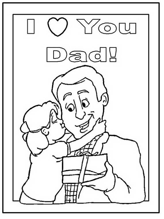Daddy Day Photo Drawing