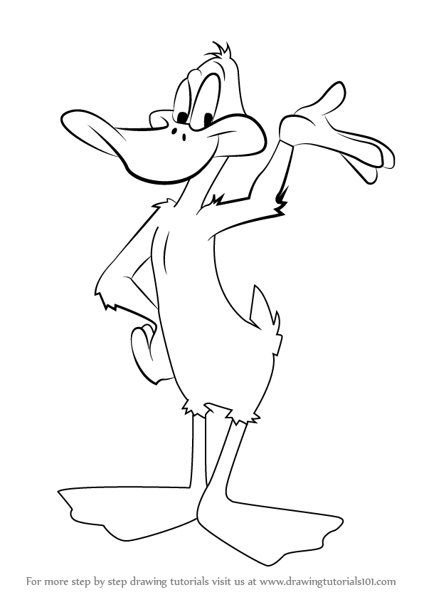 Daffy Duck Photo Drawing