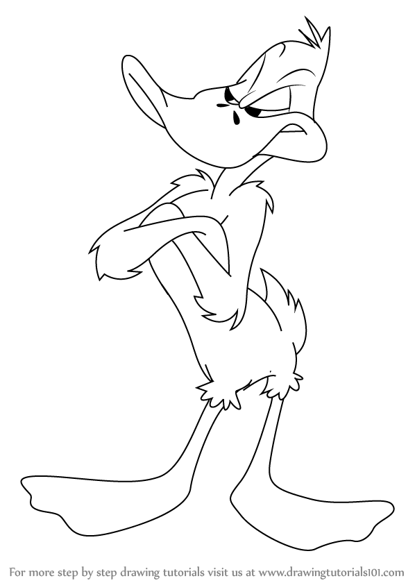 Daffy Duck Picture Drawing