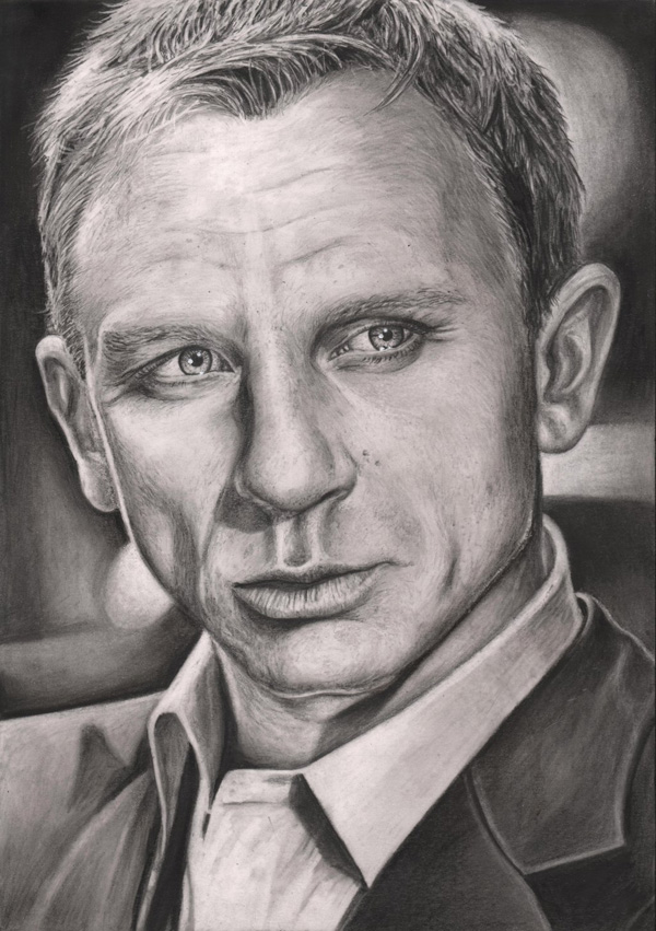 Daniel Craig Best Drawing