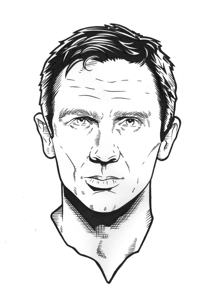 Daniel Craig Pic Drawing