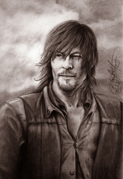 Daryl Amazing Drawing