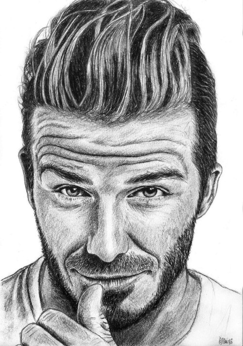 David Beckham Amazing Drawing