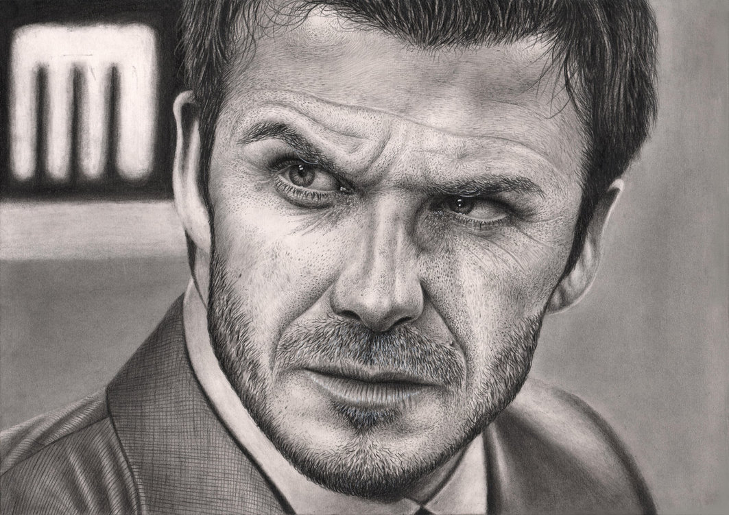 David Beckham Drawing Pic
