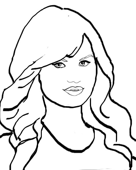 Debby Ryan Picture Drawing
