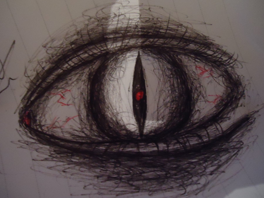 Demon Eyes Sketch