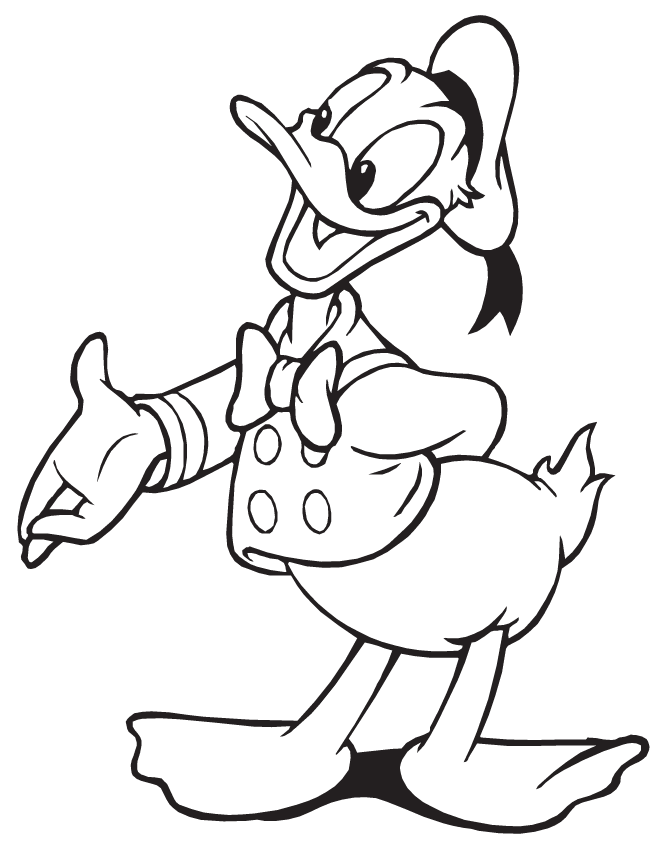 Donald Duck Sketch