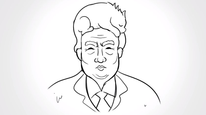 Donald Trump Image Drawing