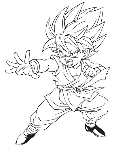Dragon Ball Z Picture Drawing