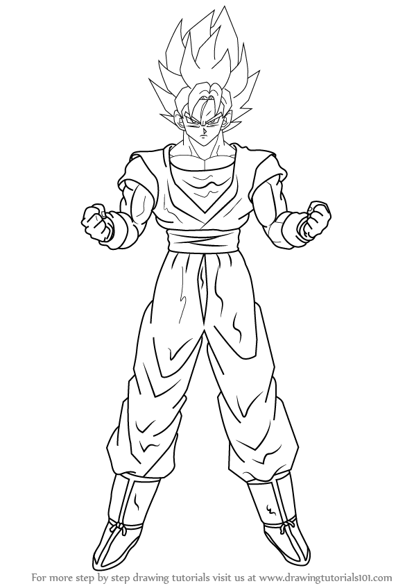 Dragon Ball Z Realistic Drawing