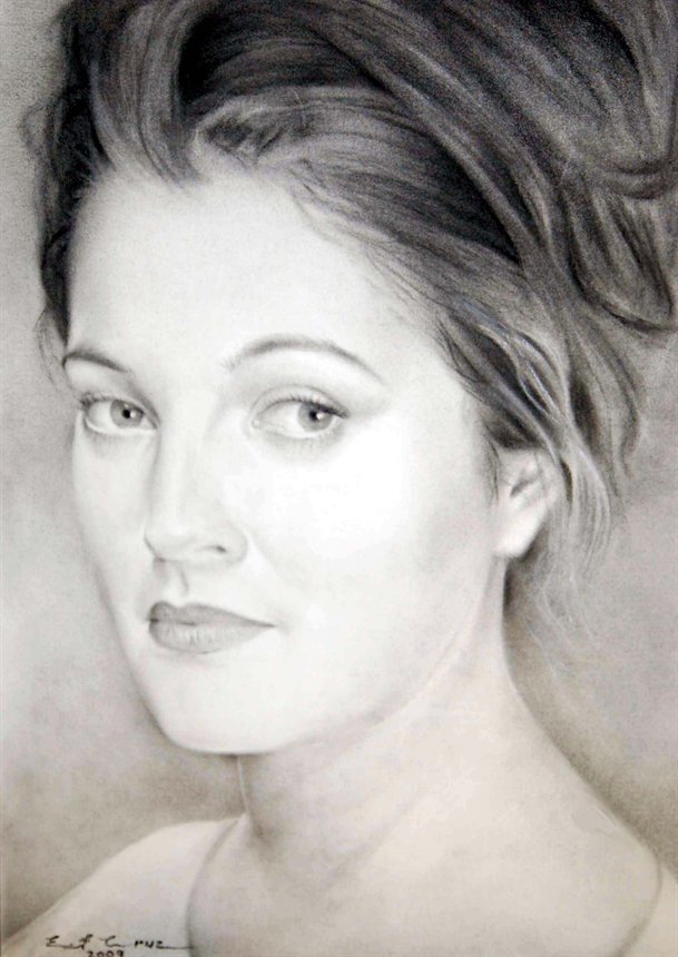 Drew Barrymore Drawing
