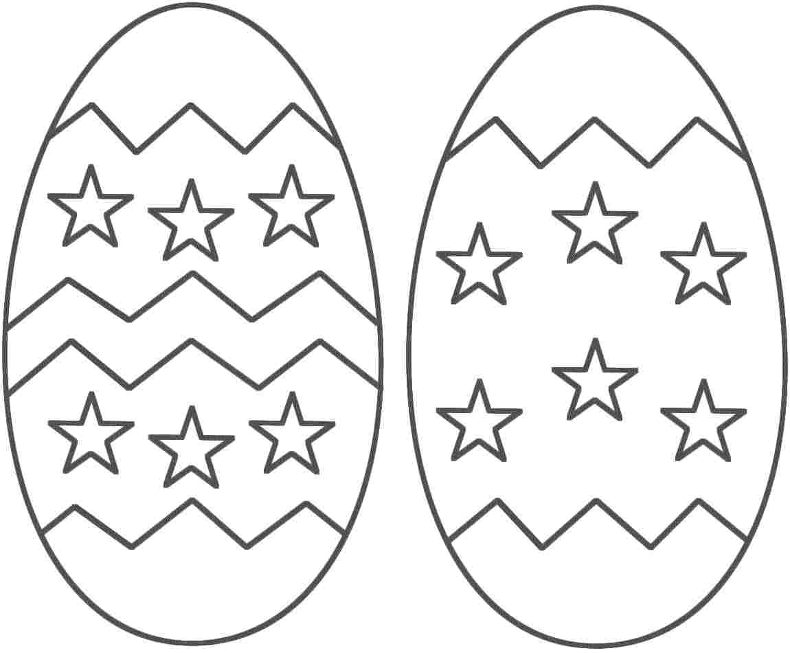 Easter Eggs Drawing Image