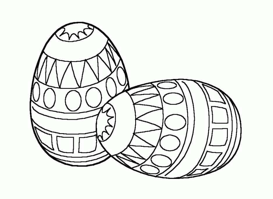 Easter Eggs Photo Drawing