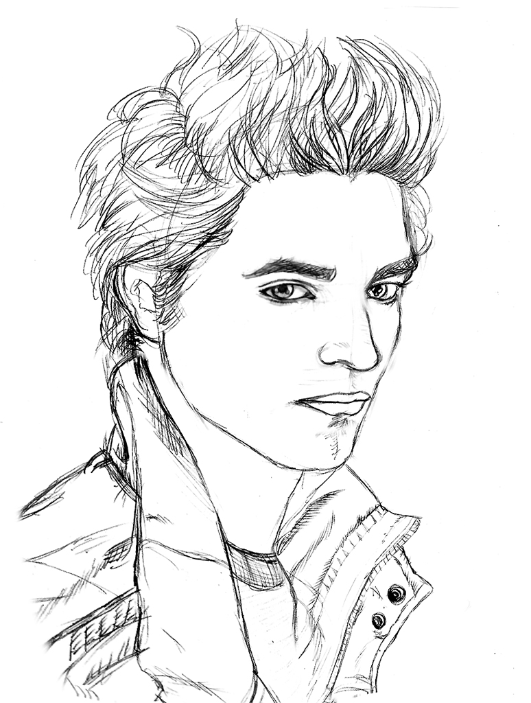Edward Cullen Drawing Creative Art