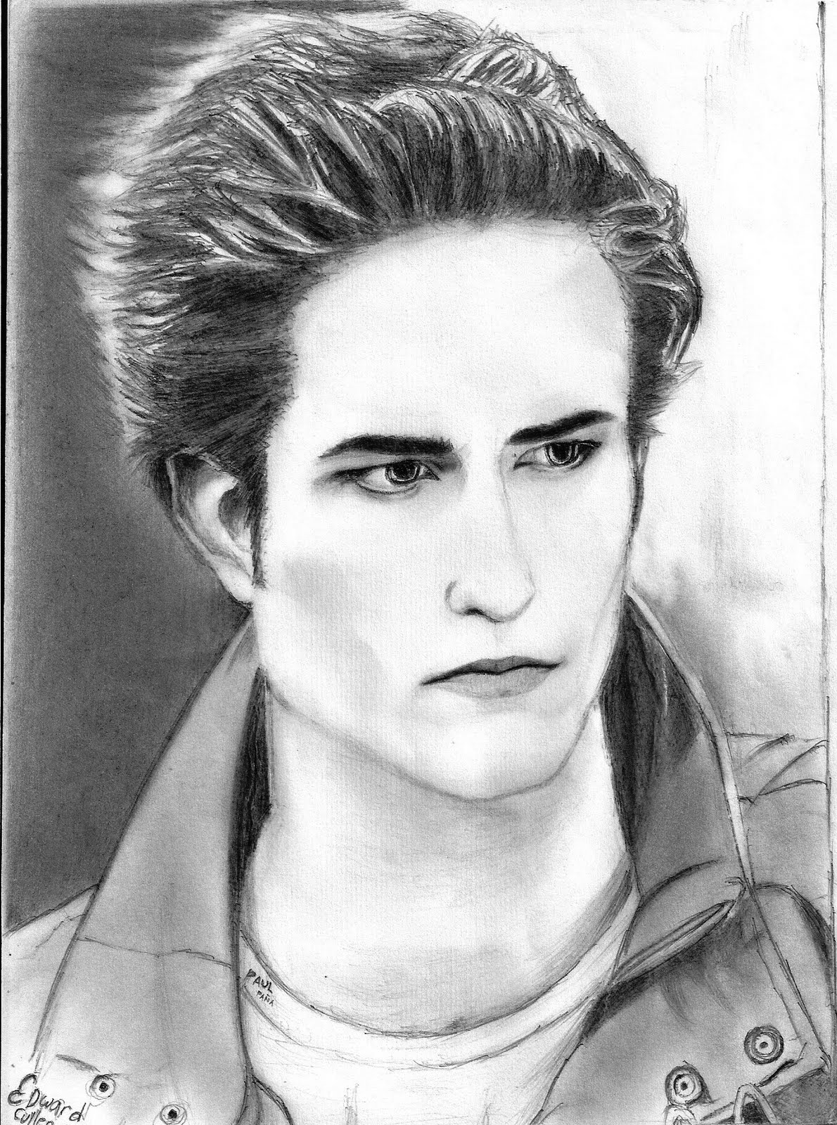 Edward Cullen Drawing Picture