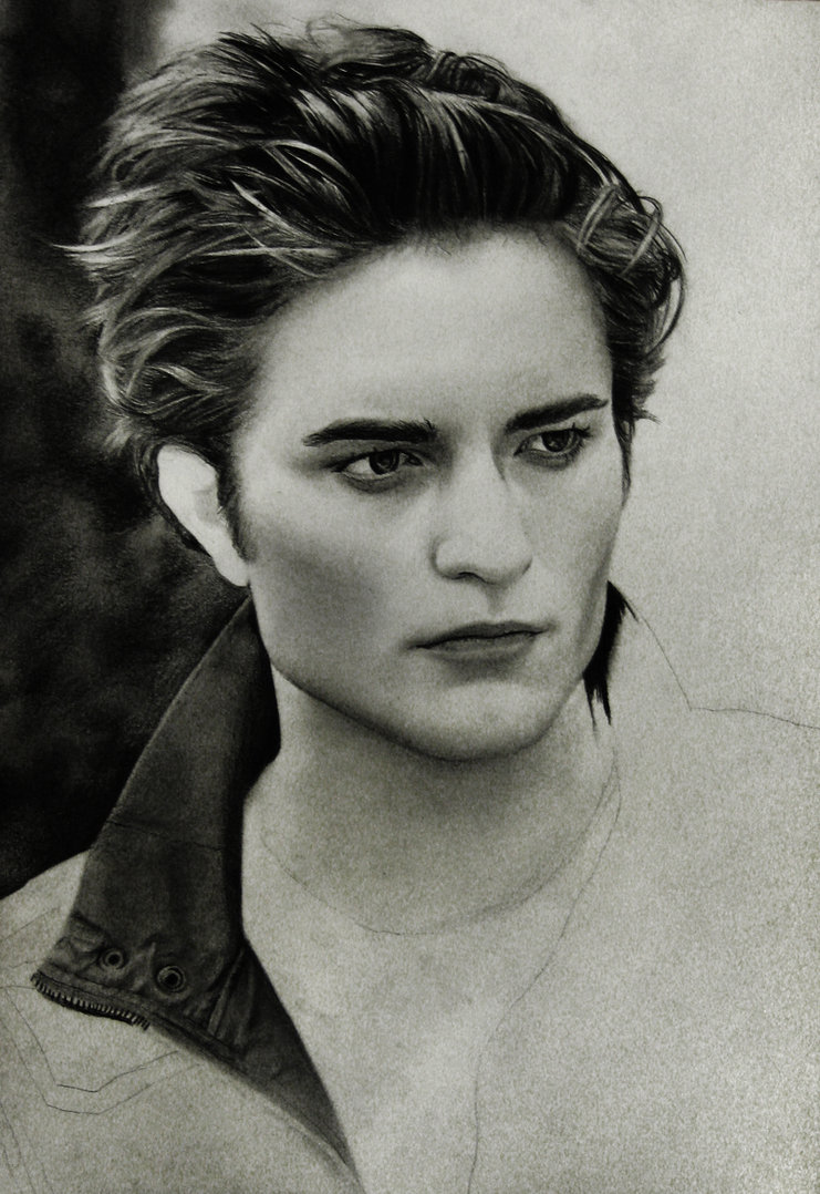 Edward Cullen Realistic Drawing