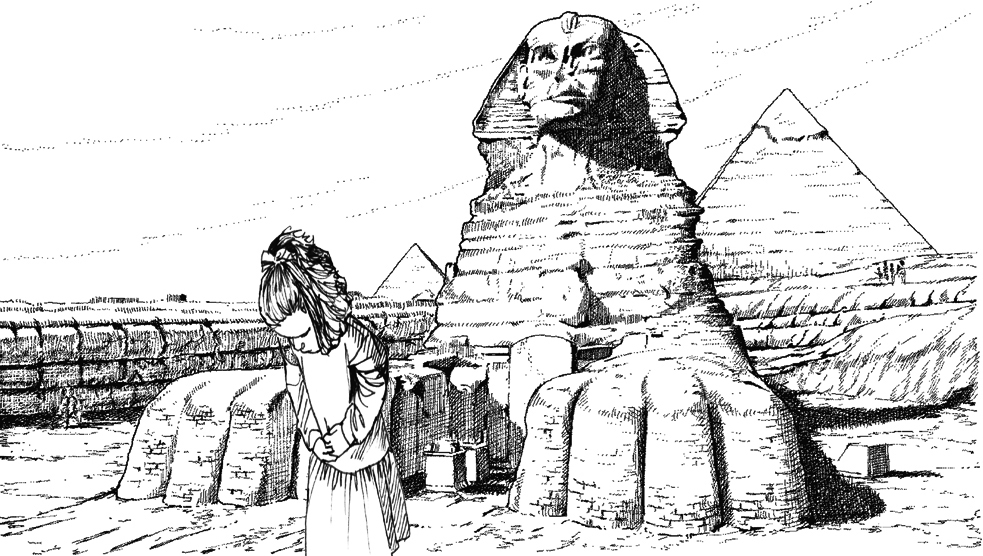 Egyptian Sphinx Art