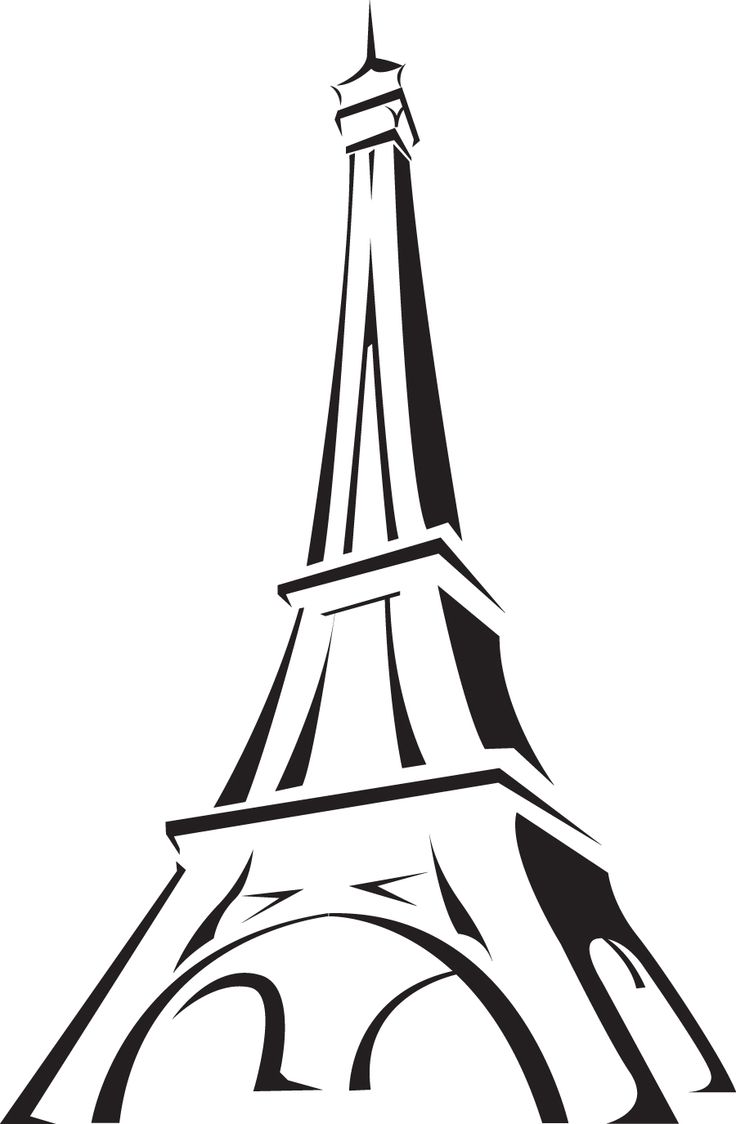 Eiffel Tower Pic Drawing