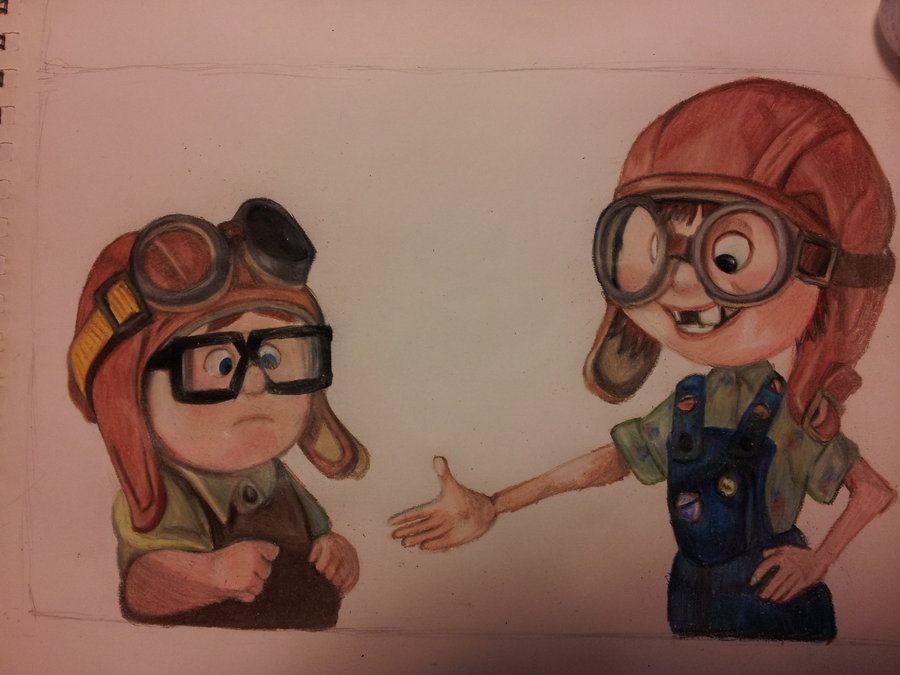 Ellie And Carl Art