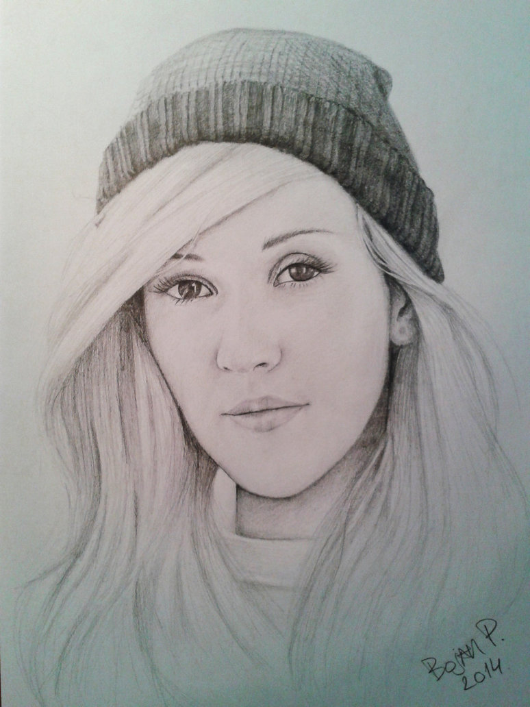 Ellie Goulding Pic Drawing