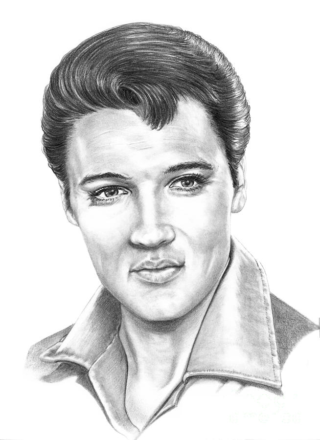 Elvis Presley Image Drawing