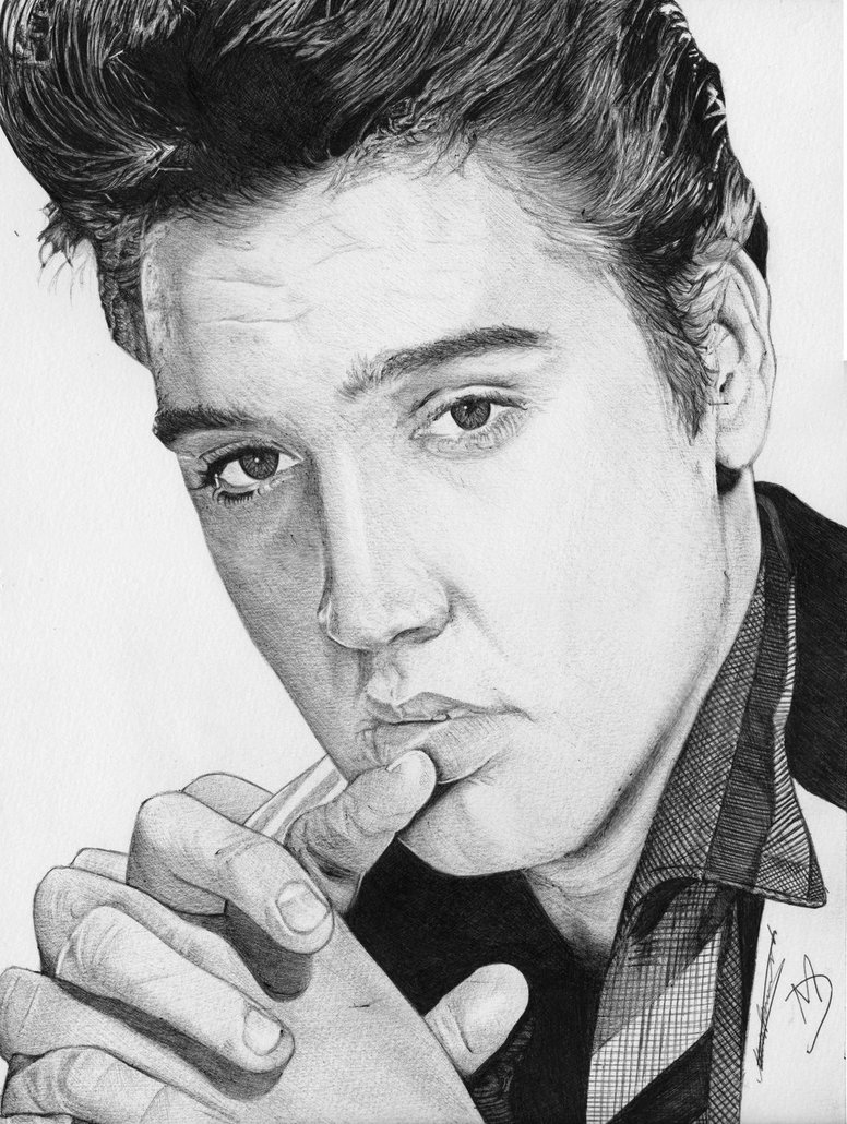 Elvis Presley Picture Drawing
