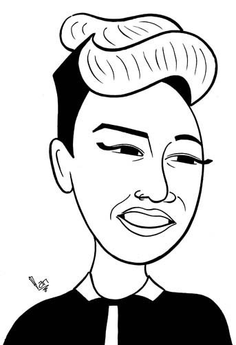 Emeli Sande Pic Drawing