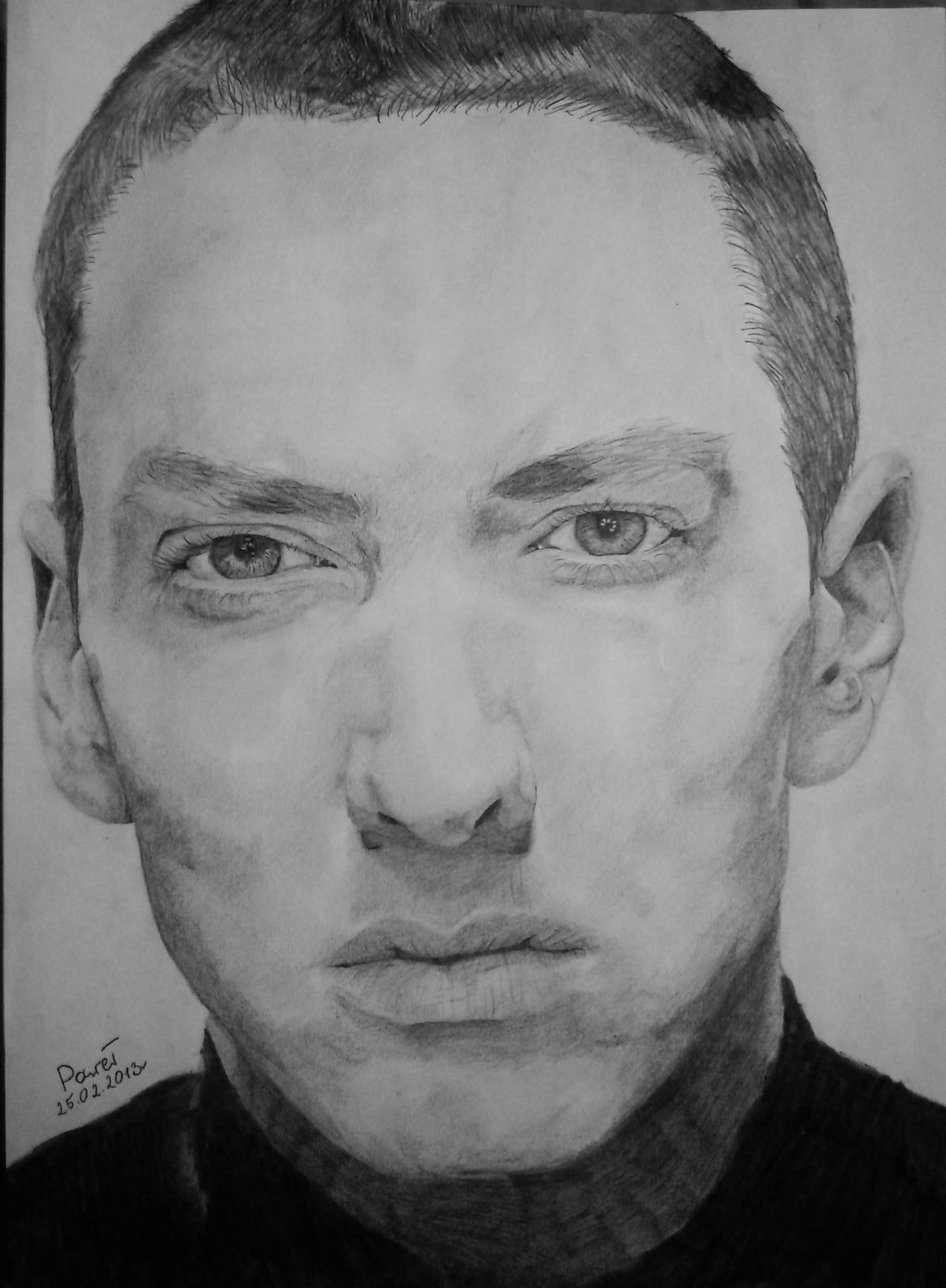 Eminem Beautiful Image Drawing