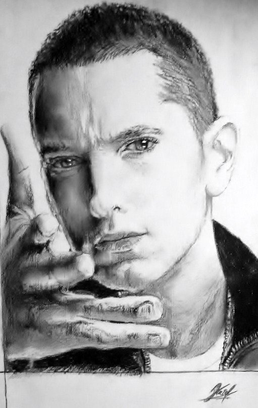 eminem drawing sketches