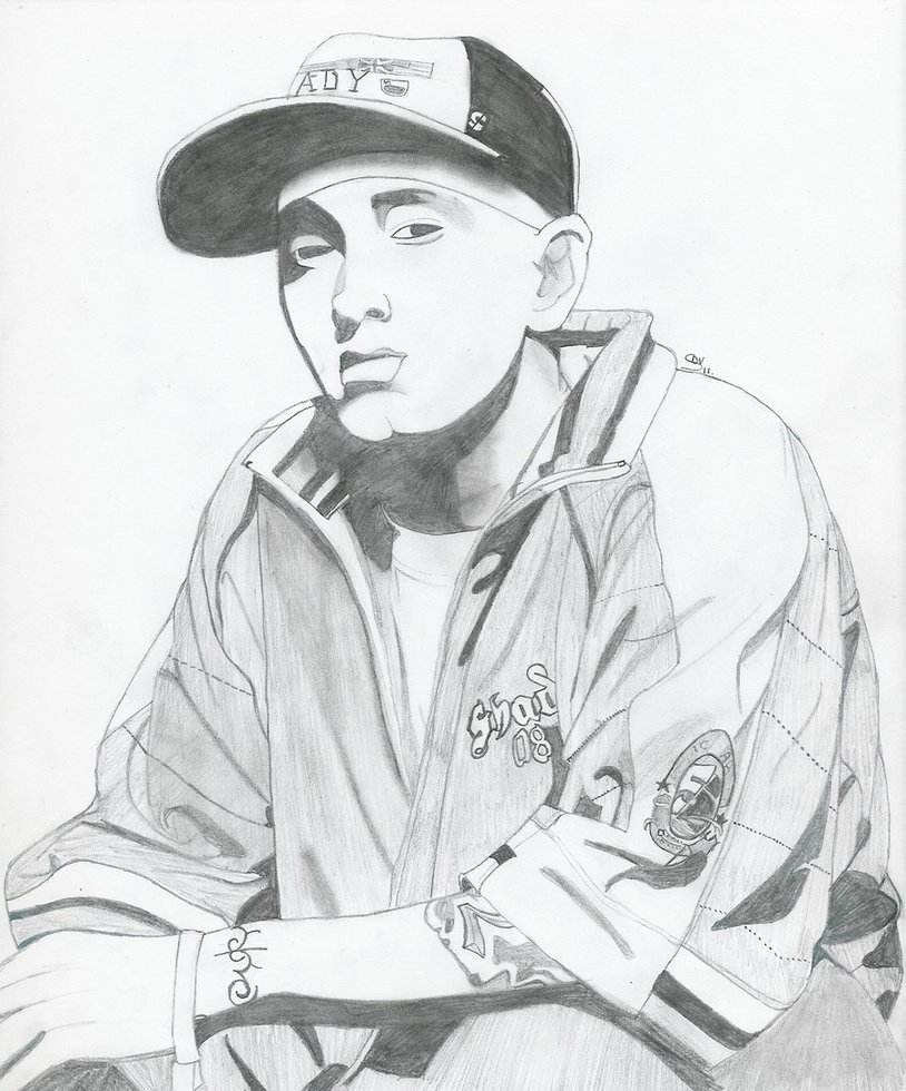Eminem Drawing Picture