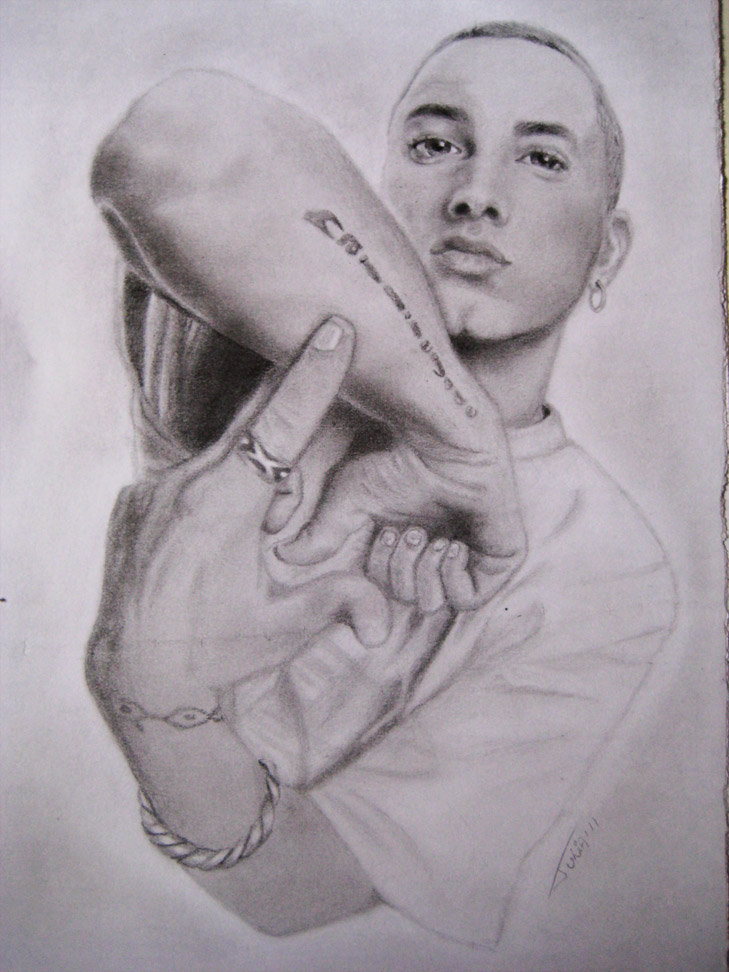 Eminem Picture Drawing
