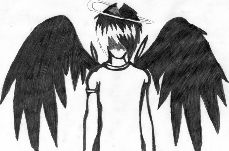 Emo Angel Best Drawing