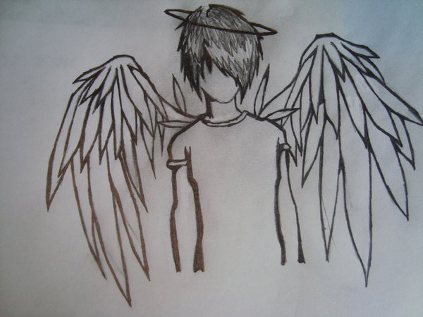Emo Angel Pic Drawing