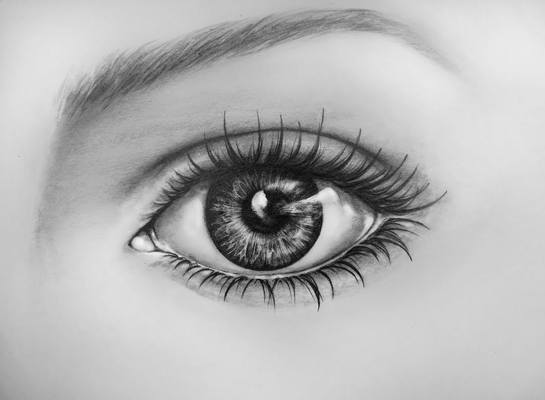 Eye Beautiful Image Drawing