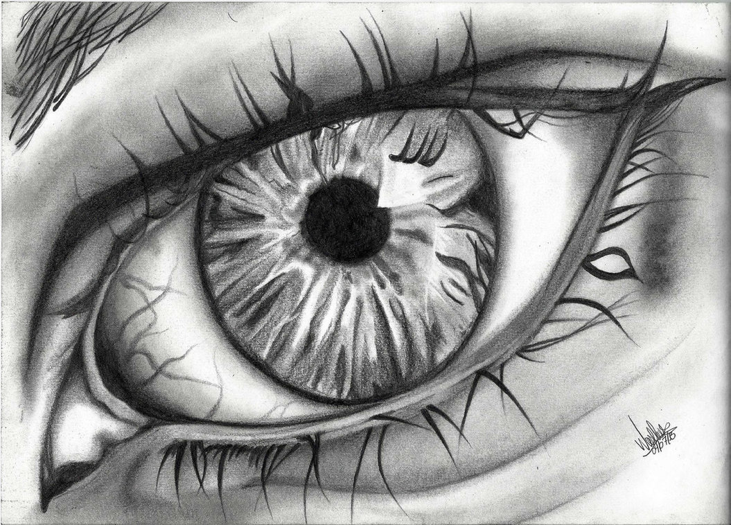 Realism Eye Tattoo Idea  BlackInk