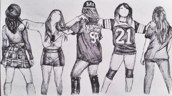Fifth Harmony Drawing Pic