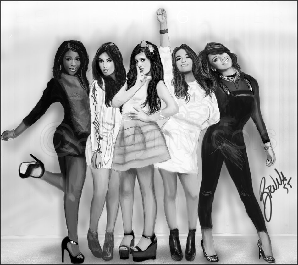 Fifth Harmony Picture Drawing