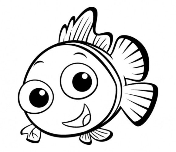 Finding Nemo Image Drawing